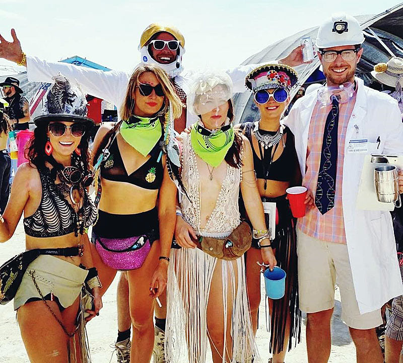 Стиль одежды Burning man