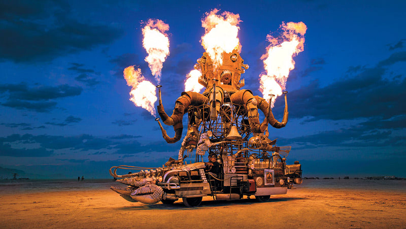 Стиль одежды Burning man