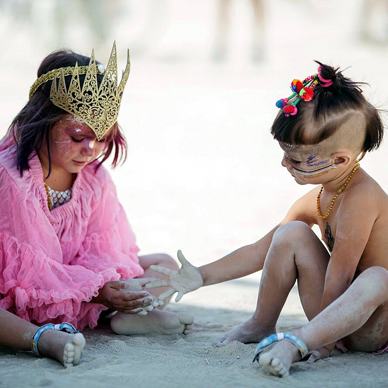 Стиль одежды Burning man