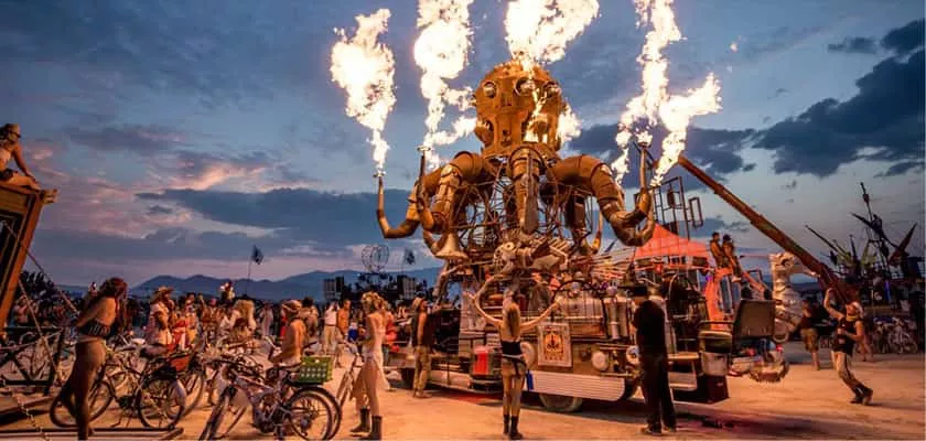 Burning Man - фестиваль независимого искусства
