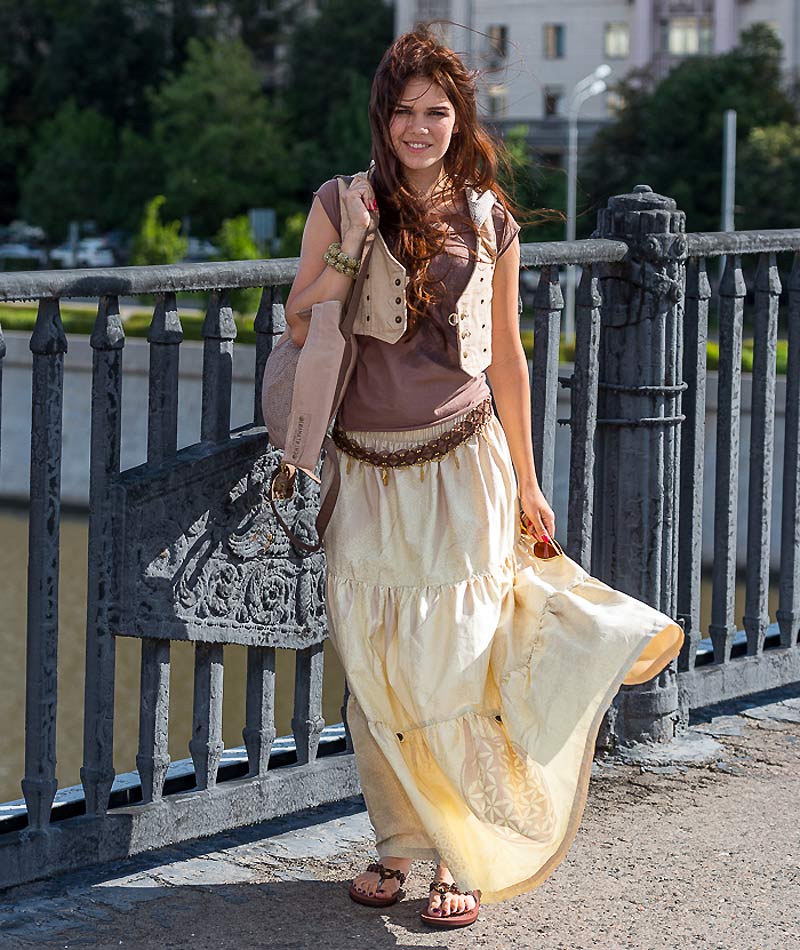 Юбка Indiastyle для базового бохо гардероба