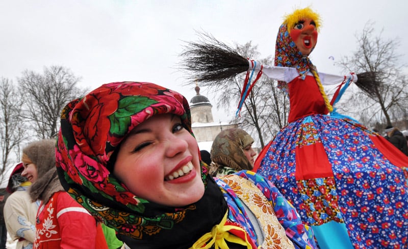 Фестиваль Масленица в феврале в России