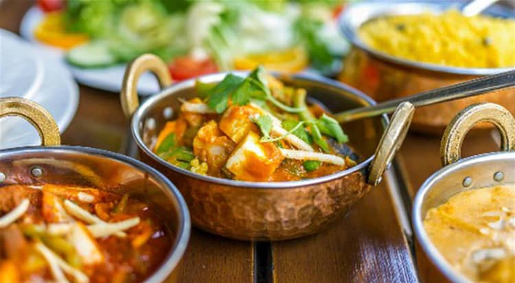 Блюдо индийской кухни