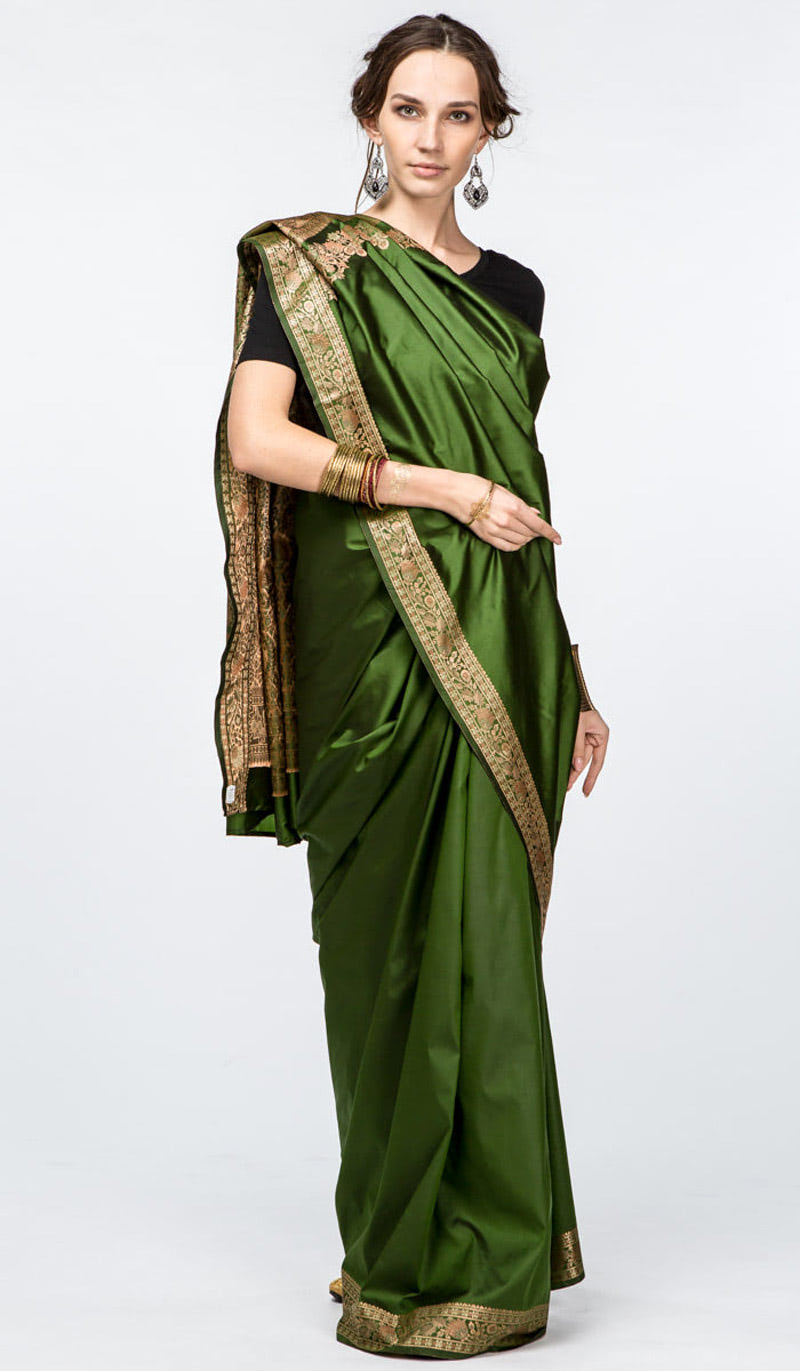 Как надевать сари от INDIASTYLE