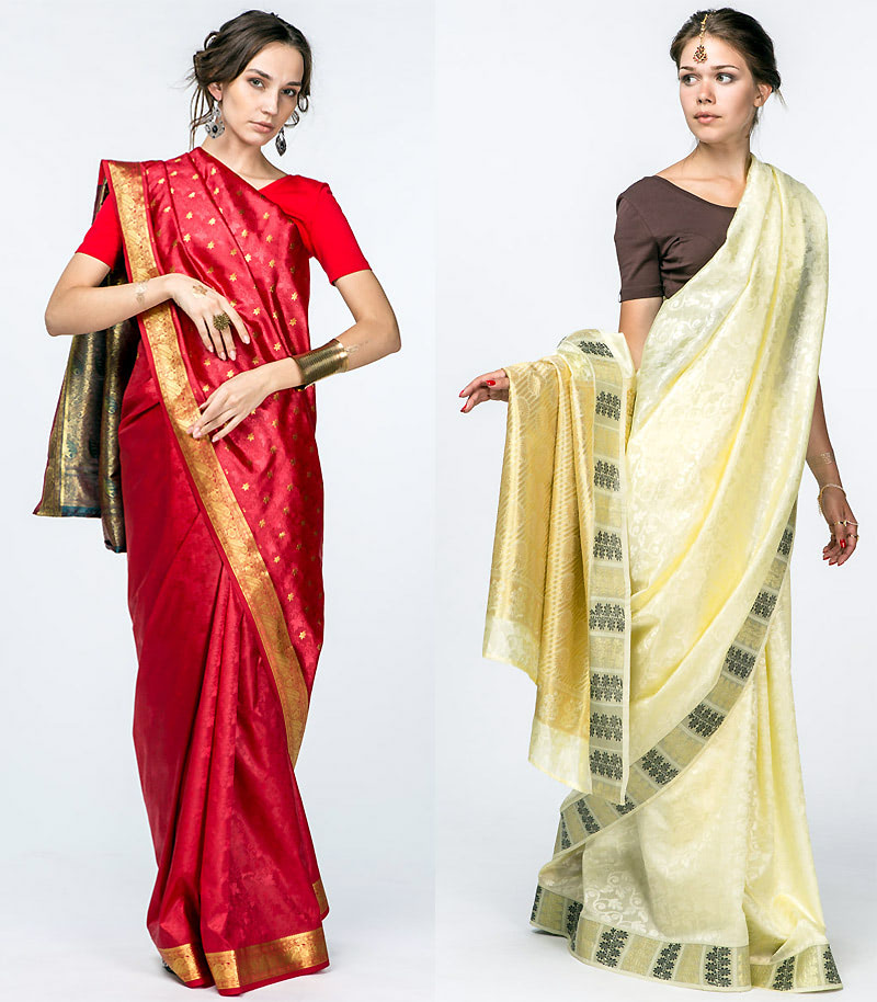 Индийские сари INDIASTYLE