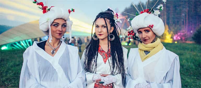 Необычные люди фестиваля