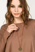 Кулон латунный Цветок жизни