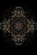Мужская авторская футболка Mandala