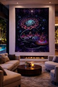 Настенное флуоресцентное полотно «Tree of Life»