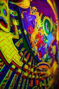 Флуоресцентное светящееся полотно «Дирижер сознания»