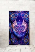 Флуоресцентный гобелен «GANESHA»