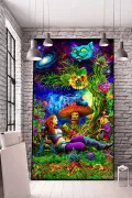 Флуоресцентный гобелен «GANESHA»