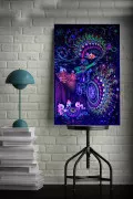 Флуоресцентный гобелен «GANESHA»
