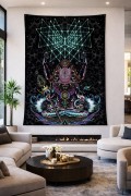 Психоделический гобелен на стену «Сознанаие»