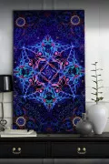 Флуоресцентный гобелен «GANESHA»