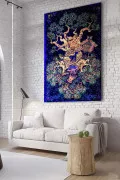 Флуоресцентный гобелен «GANESHA»