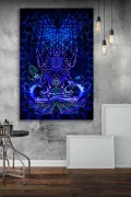 Флуоресцентный гобелен «GANESHA»