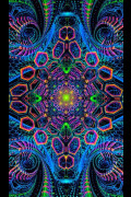 Настенный фрактальный фон «Rising Energy»