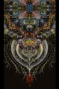 Кофта асимметричная Mandala