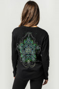 Кофта ассиметричная с рисунком Yantra