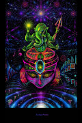Женская футболка с принтом «Trance Ganesha»