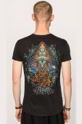 Авторская мужская футболка с принтом «AvalokiteShvara»