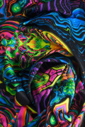Плед флисовый Mandala