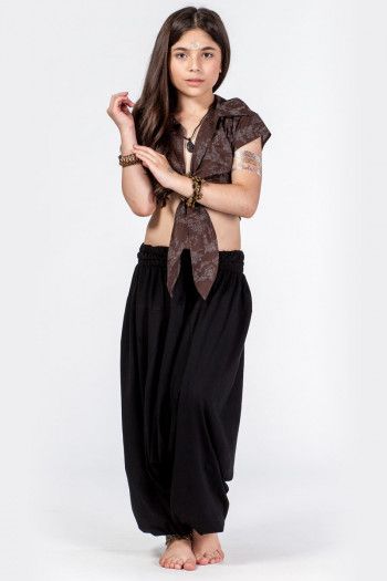 Детские шаровары Черный жемчуг