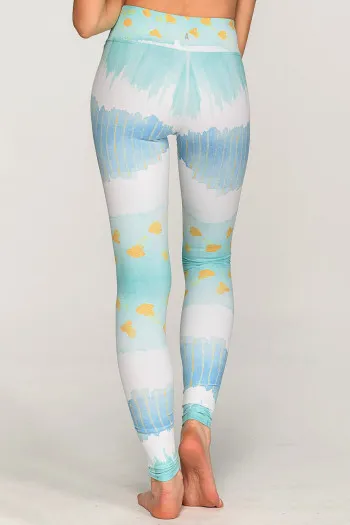 Леггинсы Золото океана