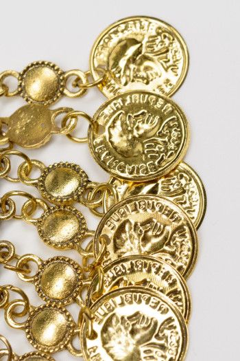 Золотистое восточное колье Бэйкер