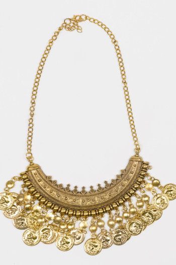 Золотистое восточное колье Бэйкер