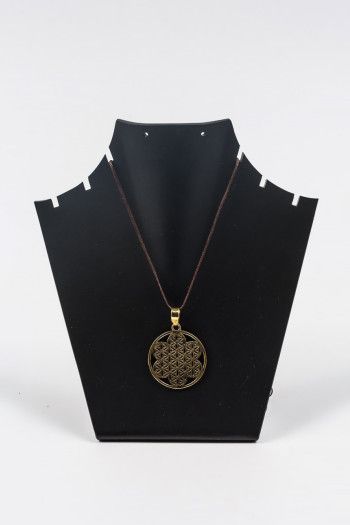 Кулон латунный Цветок жизни