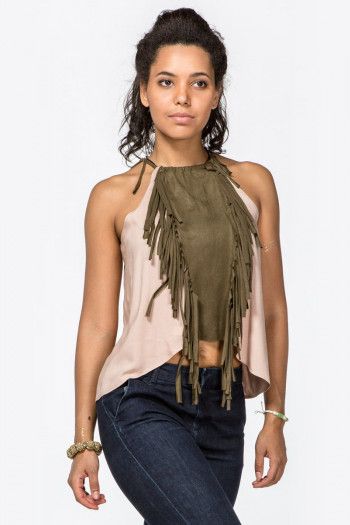 Топ с бахромой Амазония