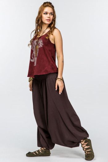 Однотонные шаровары Притяжение