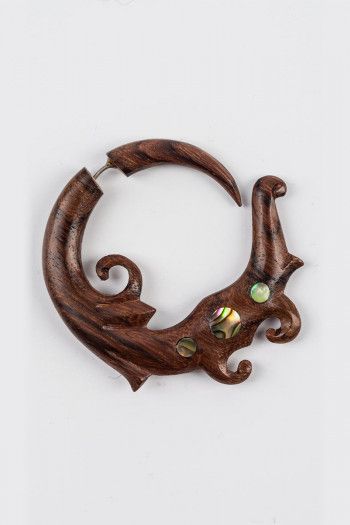 Бохо серьги Хвост дракона