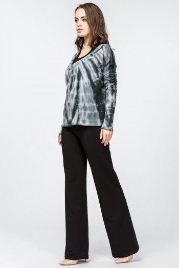 Утепленные прямые штаны Агра