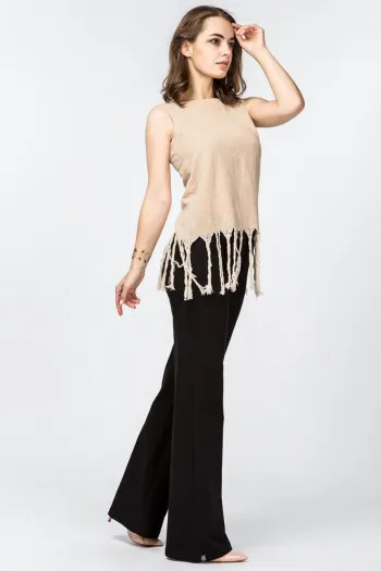 Утепленные прямые штаны Агра