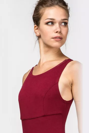 Комбинезон бордовый Актинидия