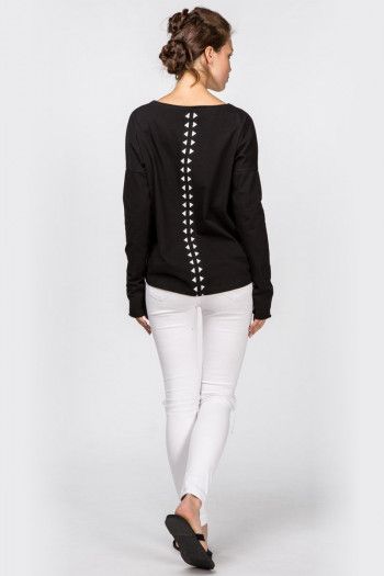 Свитер с узором Солор