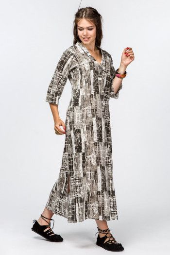 Длинное платье Бакаут