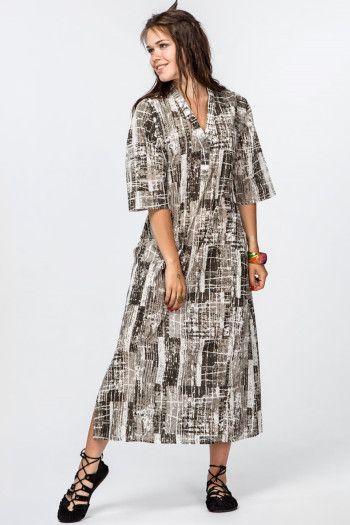 Длинное платье Бакаут