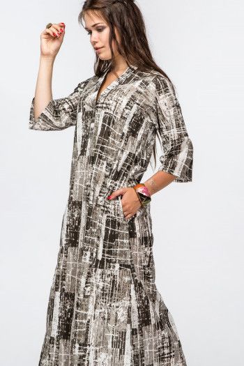 Длинное платье Бакаут