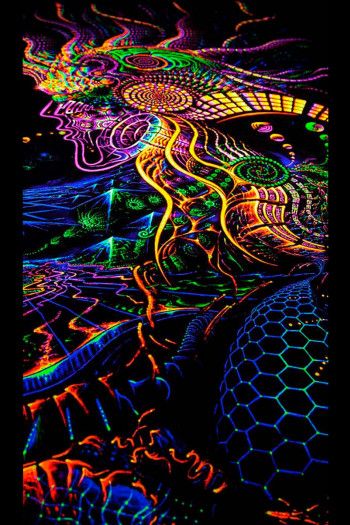 Настенный декор Fluoro Runner