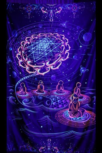 Настенное полотно со светящимся принтом «The Dream»