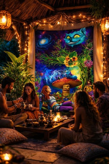 Мужская этническая футболка Ашока