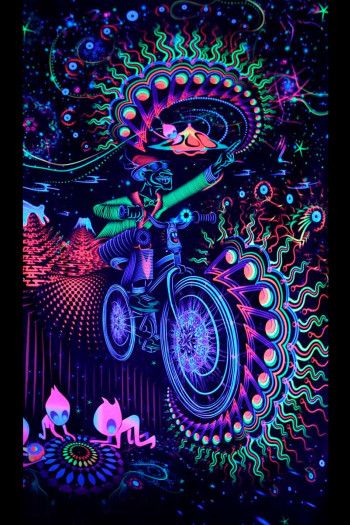 Флуоресцентное настенное полотно «Hoffmann»