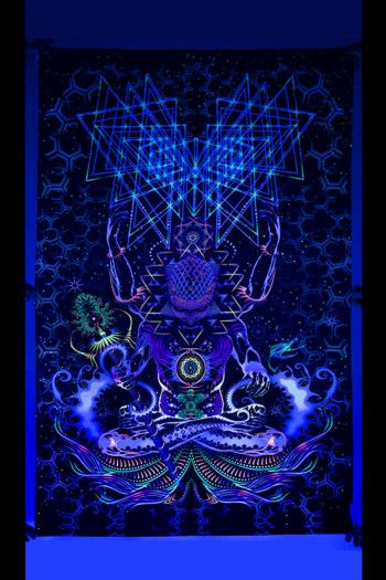 Флуоресцентный настенный декор «Macrocosm»