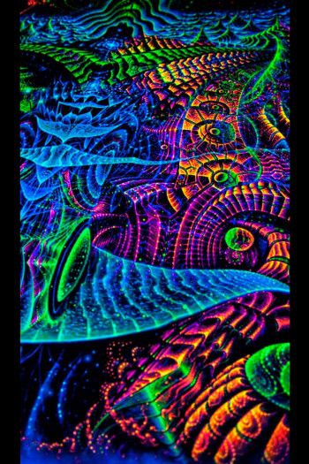 Психоделический гобелен «Searching Myself»