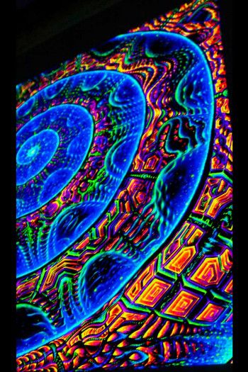 Настенный триповый арт декор «Infinity Levels»