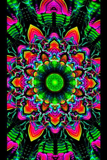 Авторское полотно мандала «Impressive Awakening»